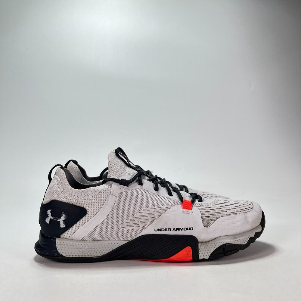 Under Armour TriBase Reign 2 Halo Gray Training Shoes Sneakers Men's Size 8